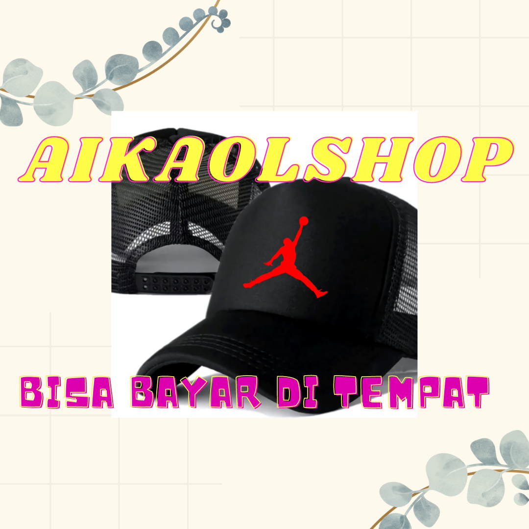 Topi Trucker Jaring JORDAN / Topi Keren ...