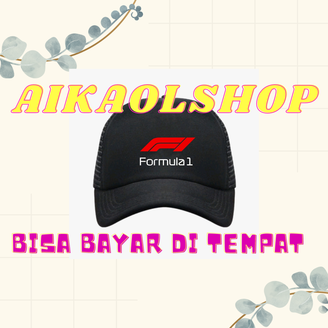 Topi Trucker Jaring Dewasa FORMULA 1