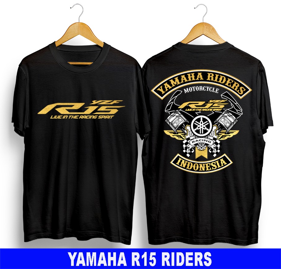 KAOS T-SHIRT YAMAHA RIDER R15/KAOS SUFRI...