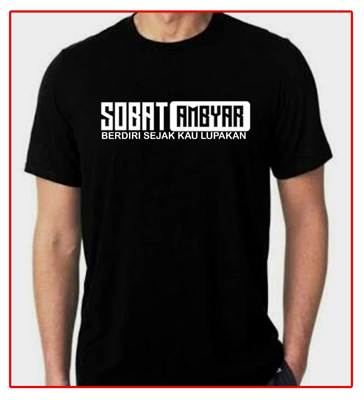 Kaos Cottun Combed 30s Design Sobat Amby...