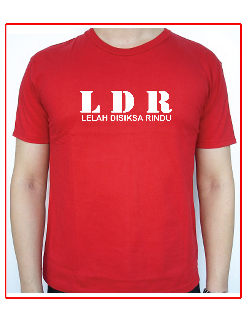Kaos Pria Design suka-suka Design LDR