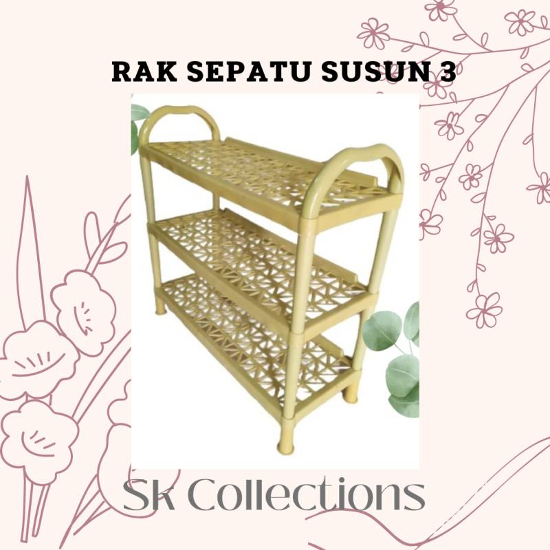 RAK SEPATU SUSUN 3 - TEMPAT PENYIMPANAN ...