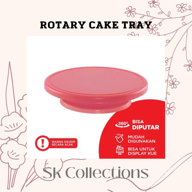 ROTARY CAKE TRAY MEJA PUTAR HIAS KUE