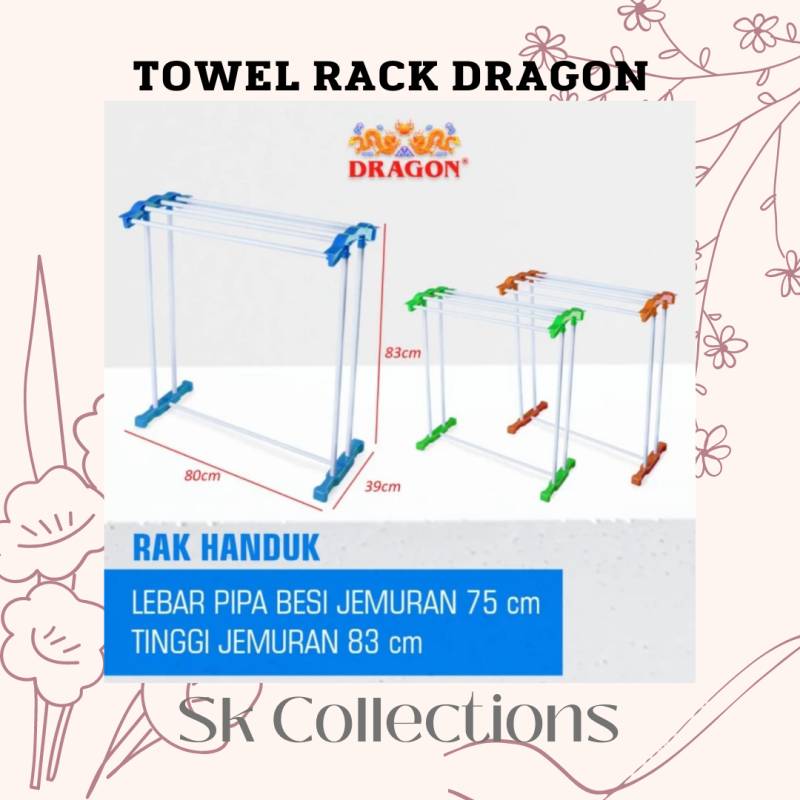 TOWEL RACK DRAGON - RAK HANDUK - JEMURAN...