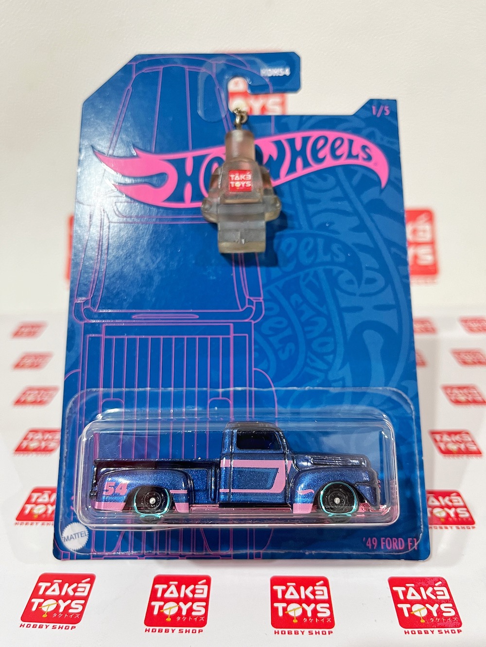 Hot Wheels 54th Anniversary Blue and Pin...
